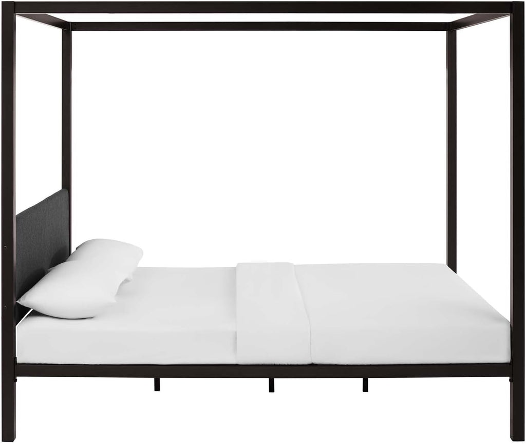 Raina Queen Metal Canopy Bed Frame