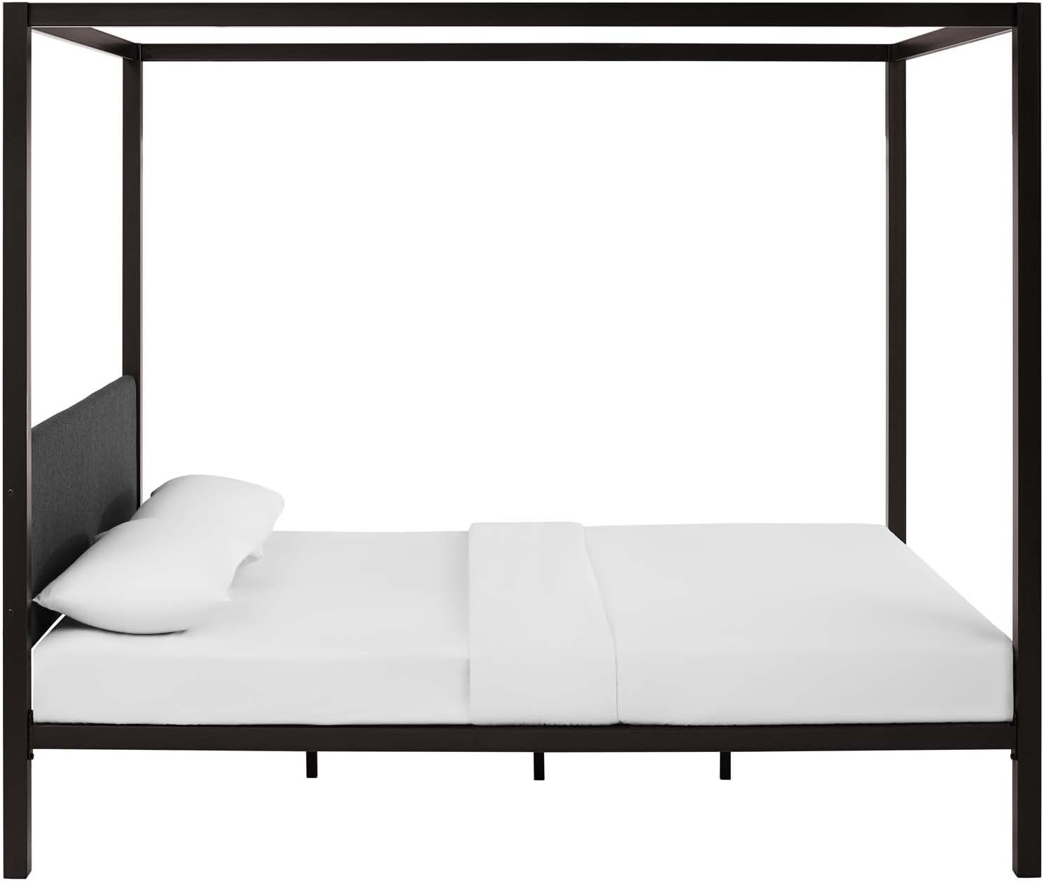 Raina Queen Metal Canopy Bed Frame