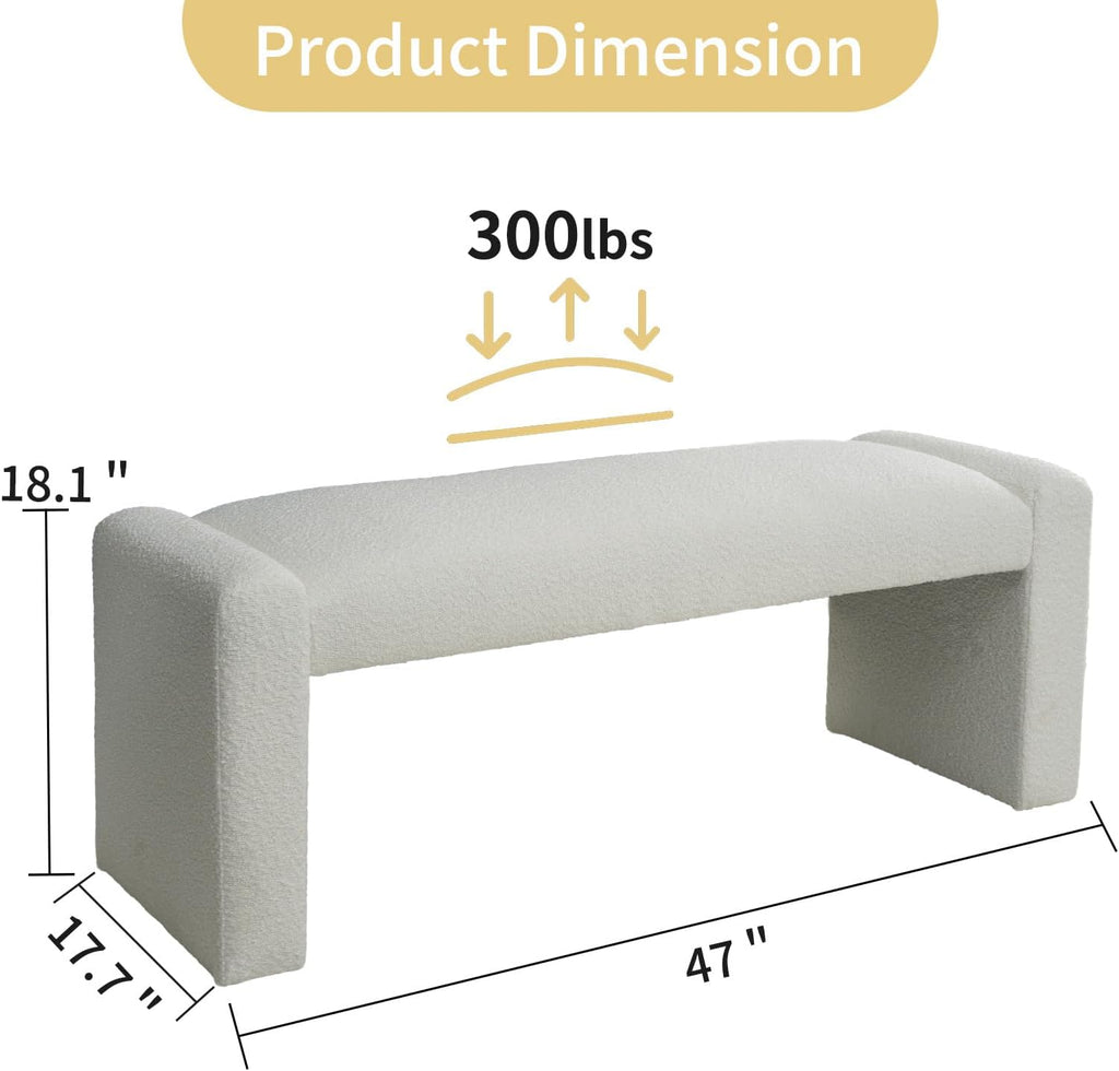 47" End of Bed Bench