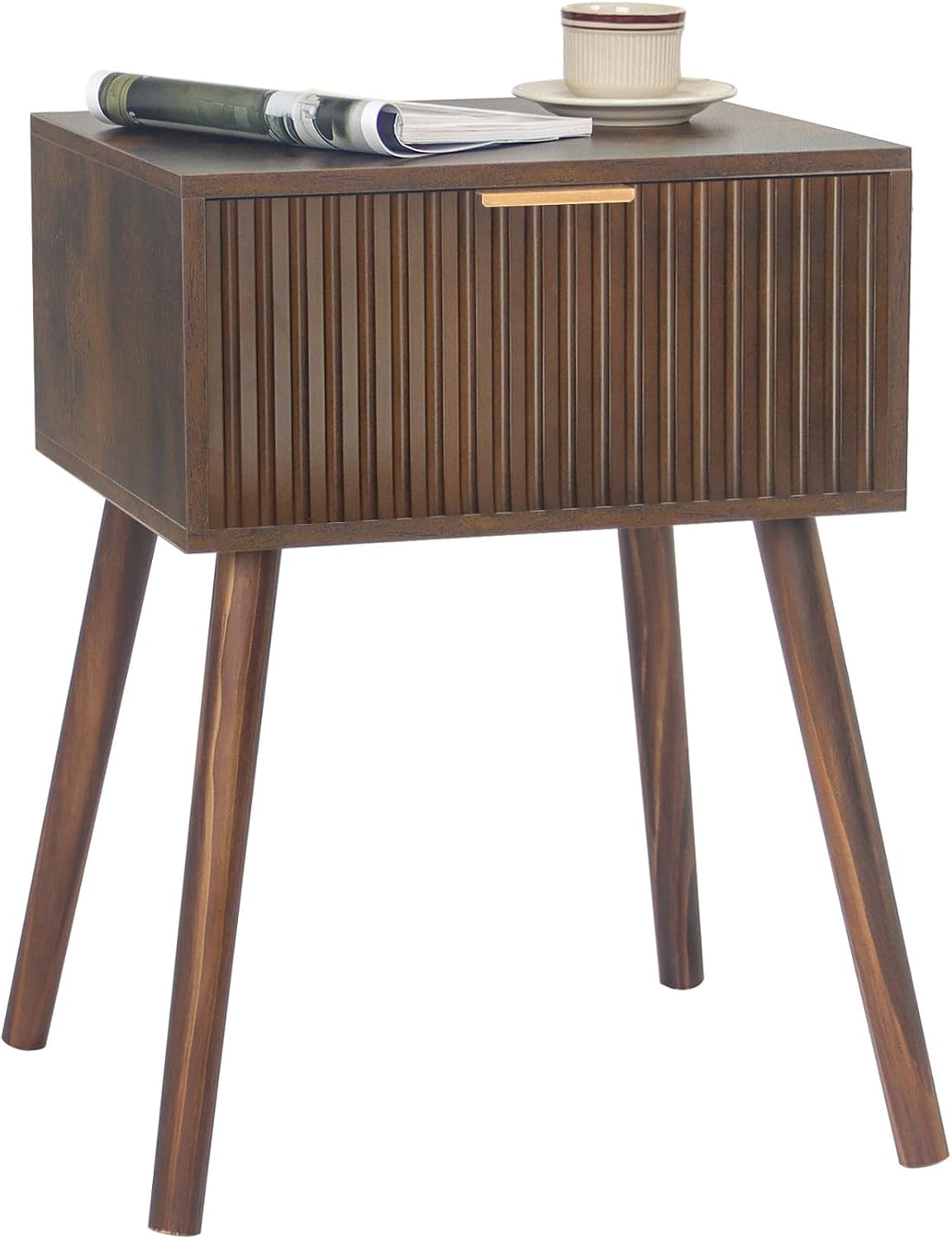 Mid Century Modern Drawer Nightstand