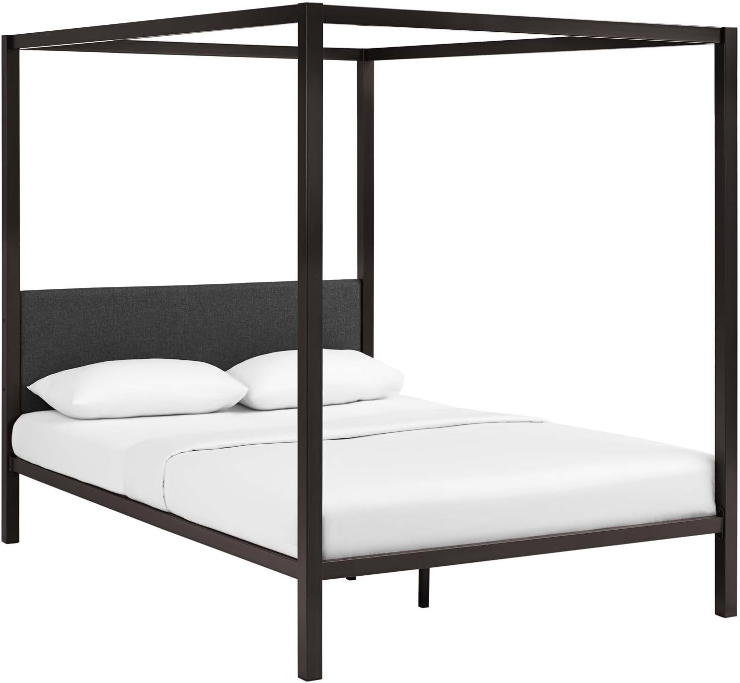 Raina Queen Metal Canopy Bed Frame