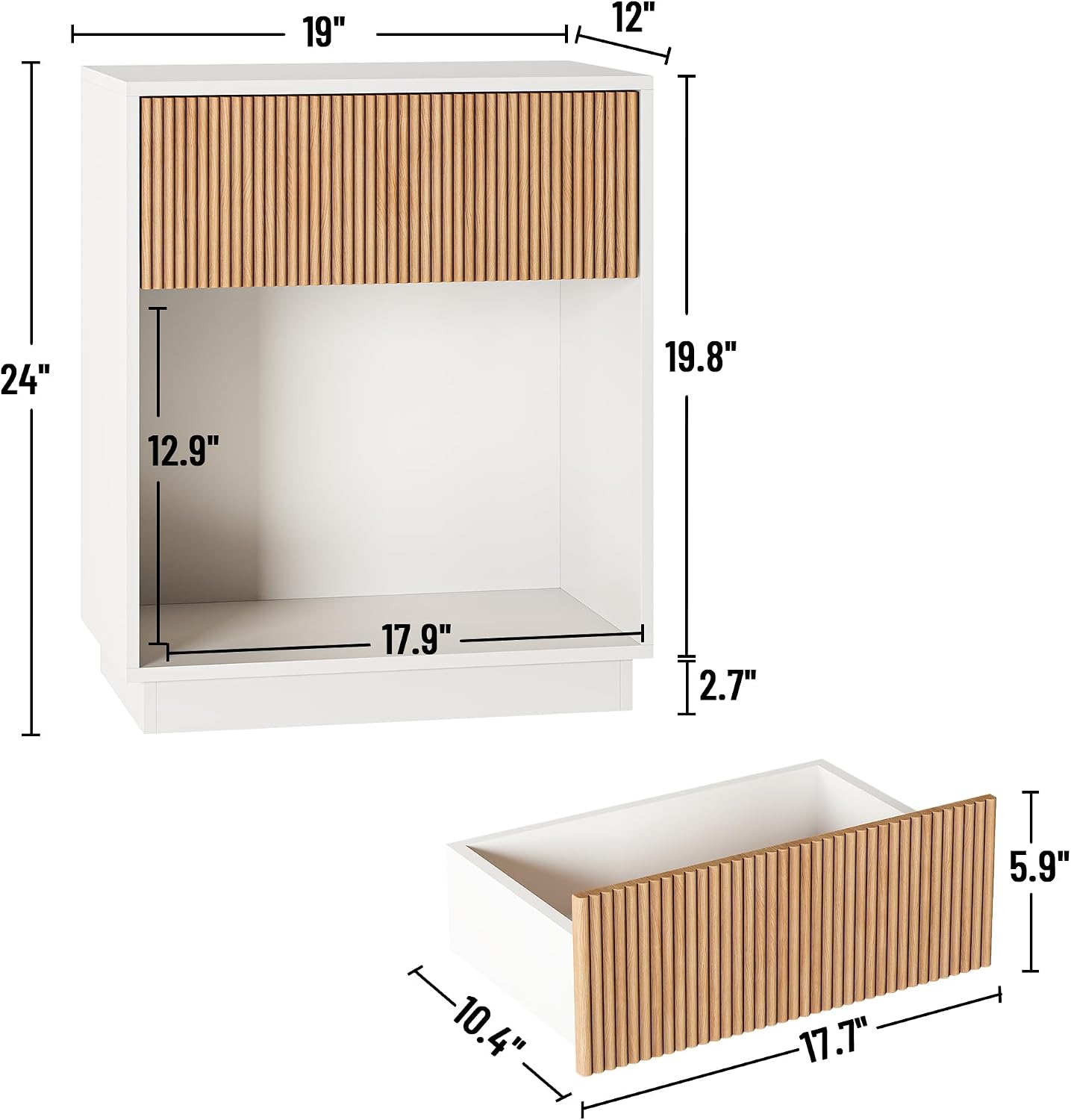 Nightstands Set of 2