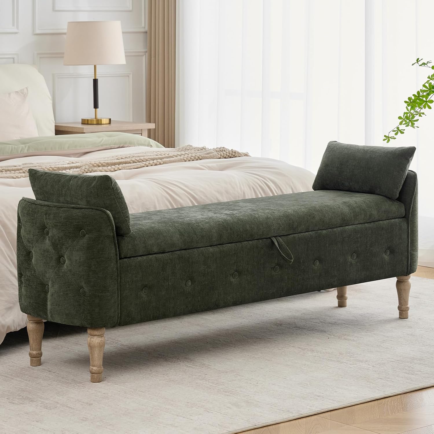 67" End of Bed Storage Bench