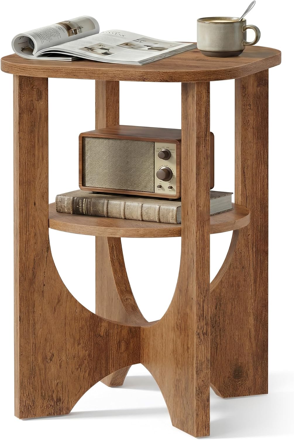 2 Tier Side Table Nightstand