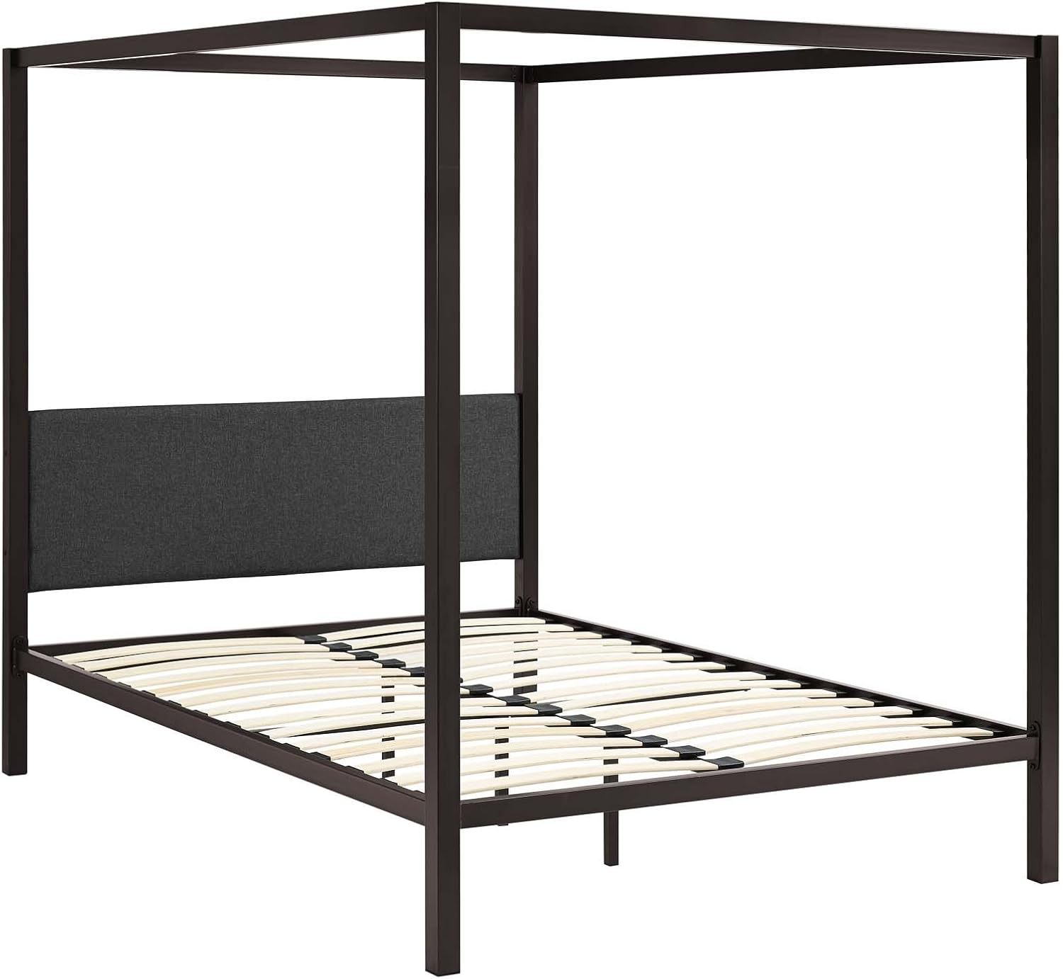 Raina Queen Metal Canopy Bed Frame