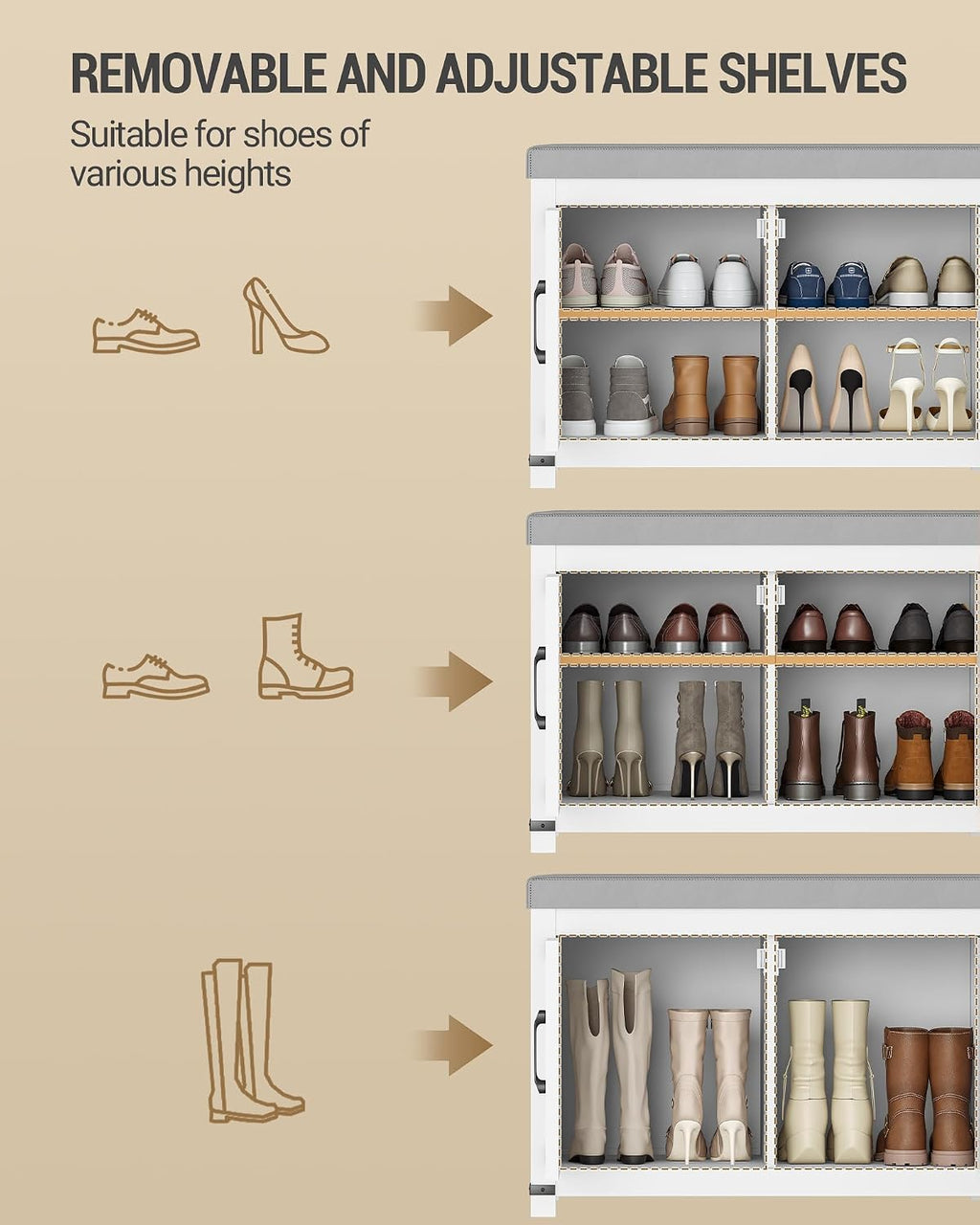 Shoe Storage Bench