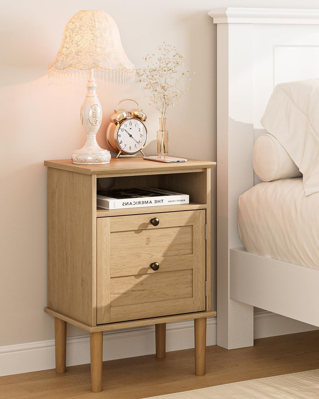 Boho 1 Drawer Nightstand