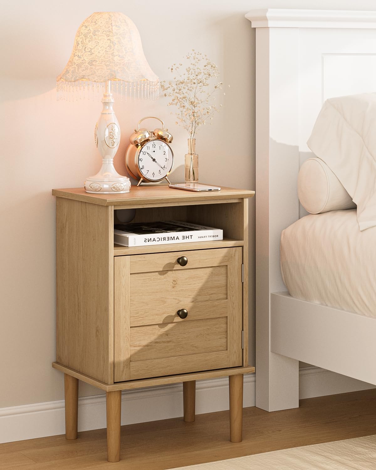 Boho 1 Drawer Nightstand
