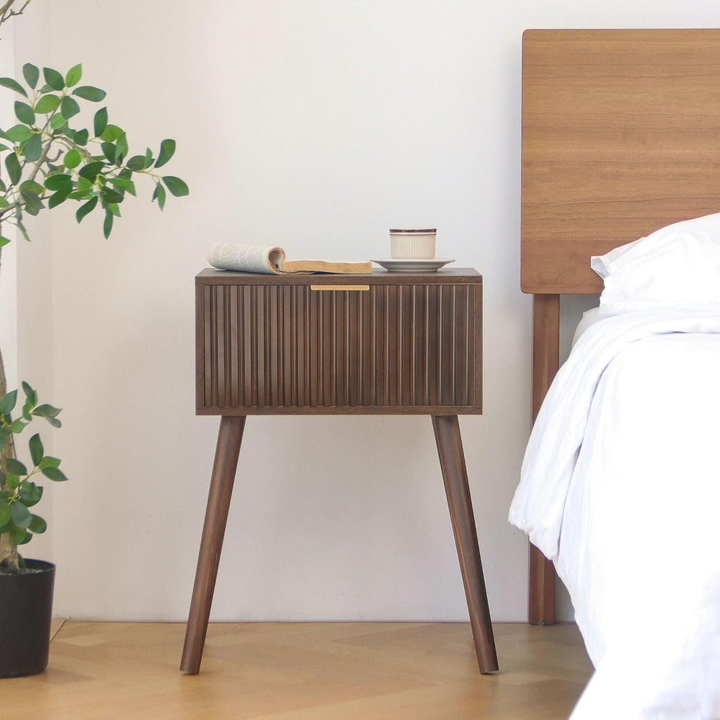 Mid Century Modern Drawer Nightstand