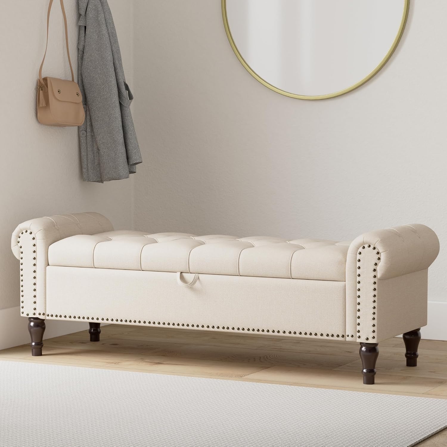 Storage Bench Ottoman