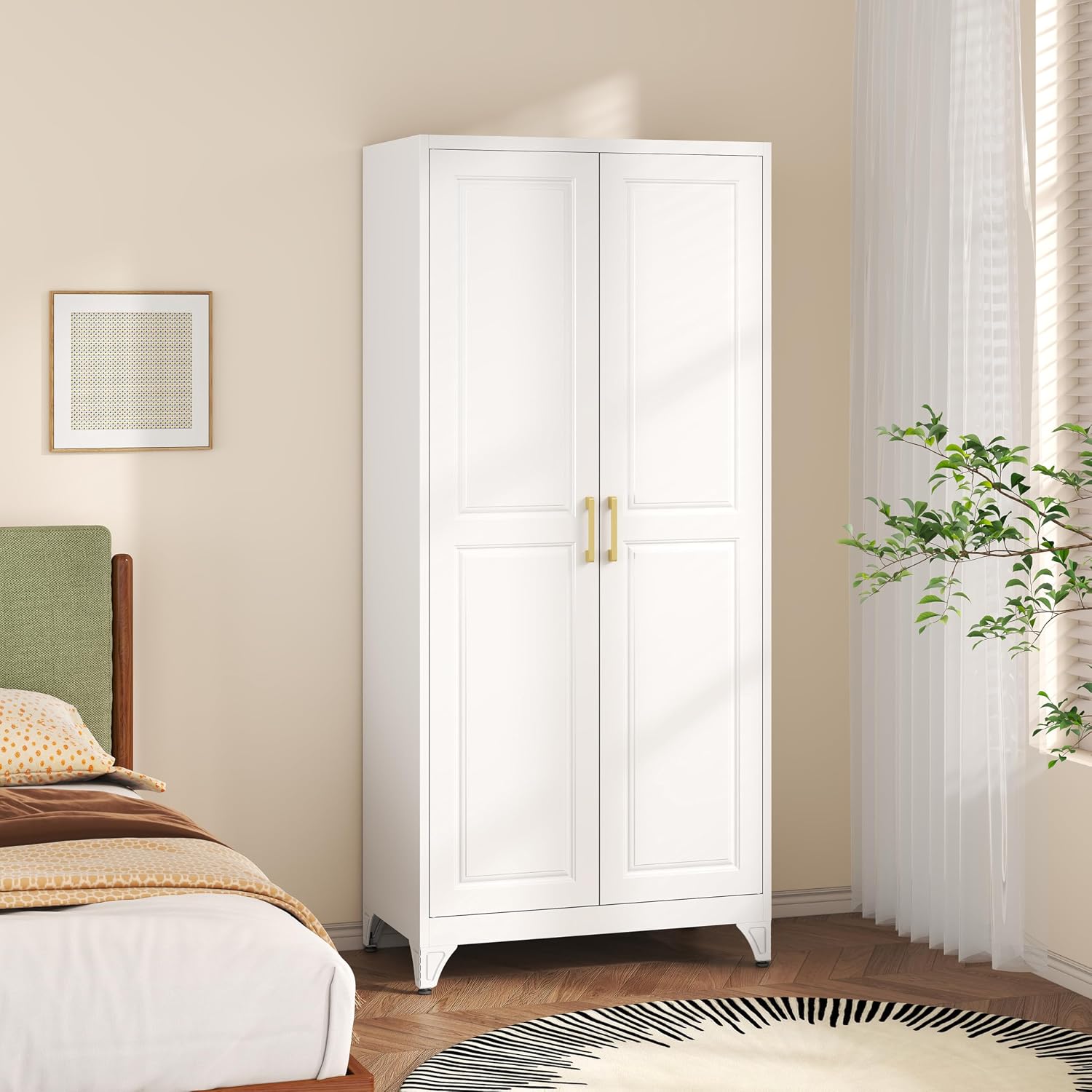 Metal Wardrobe Cabinet