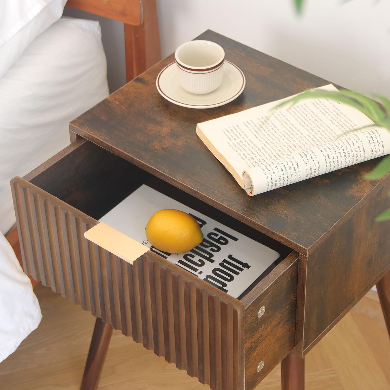 Mid Century Modern Drawer Nightstand