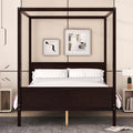 Queen 4 Post Wooden Canopy Bed Frame