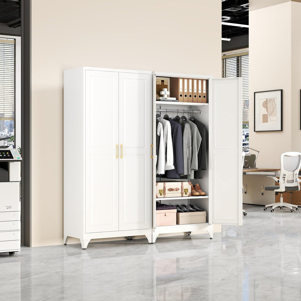 Metal Wardrobe Cabinet