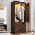 2 Doors Armoire Wardrobe Closet