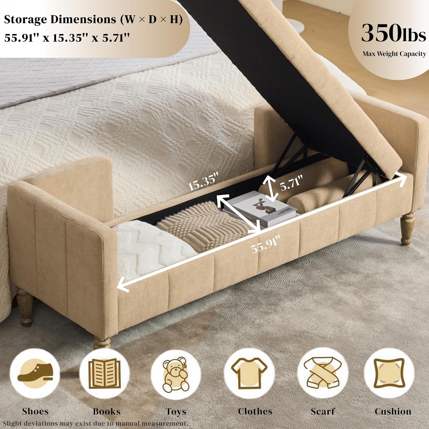 End of Bed Bench