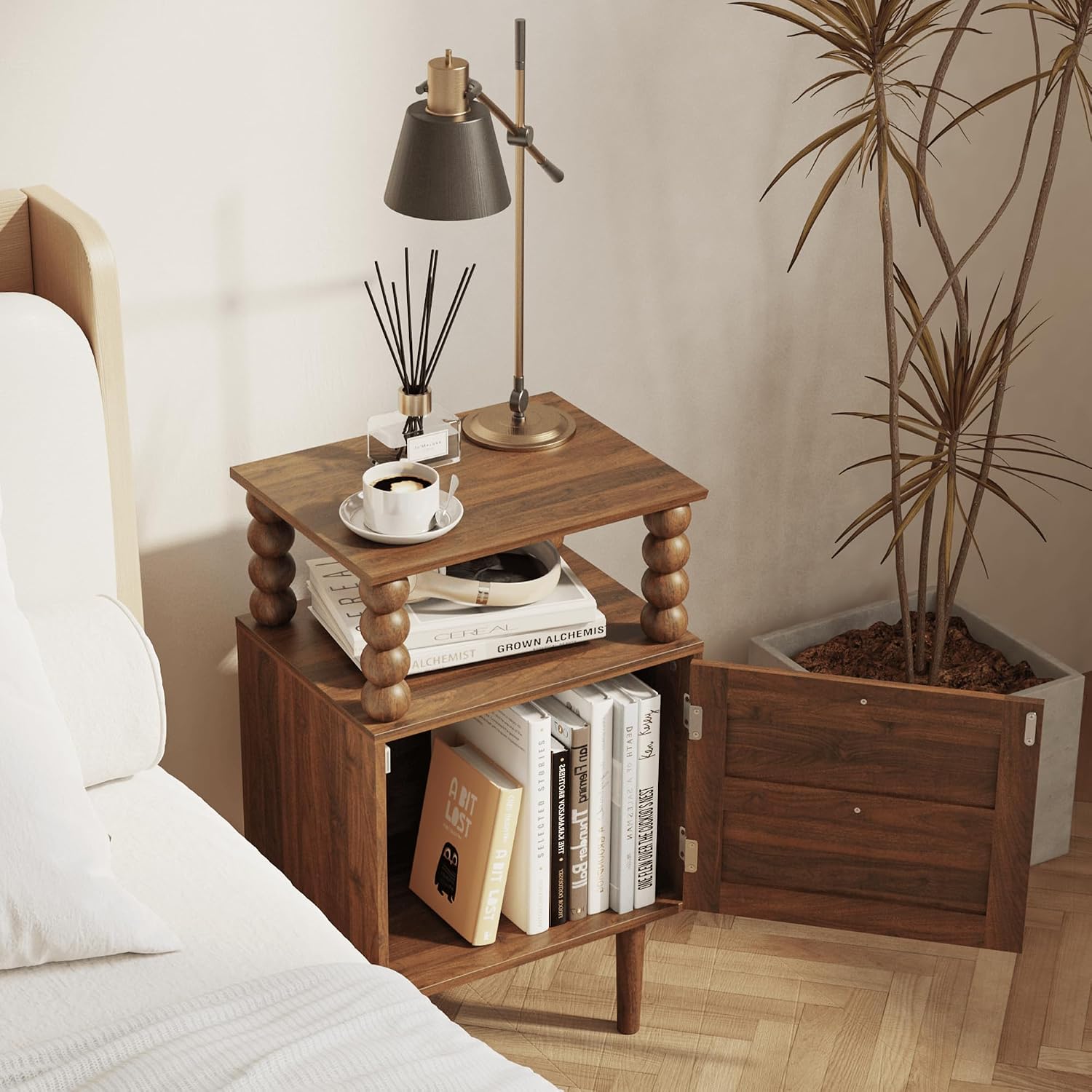 Modern Storage Nightstand