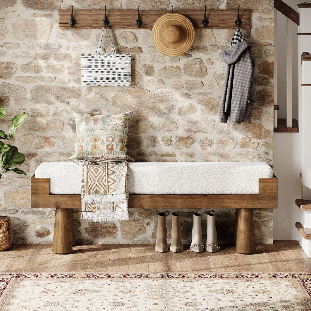 Upholstered Entryway Bench